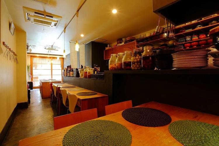 おしゃれな店内