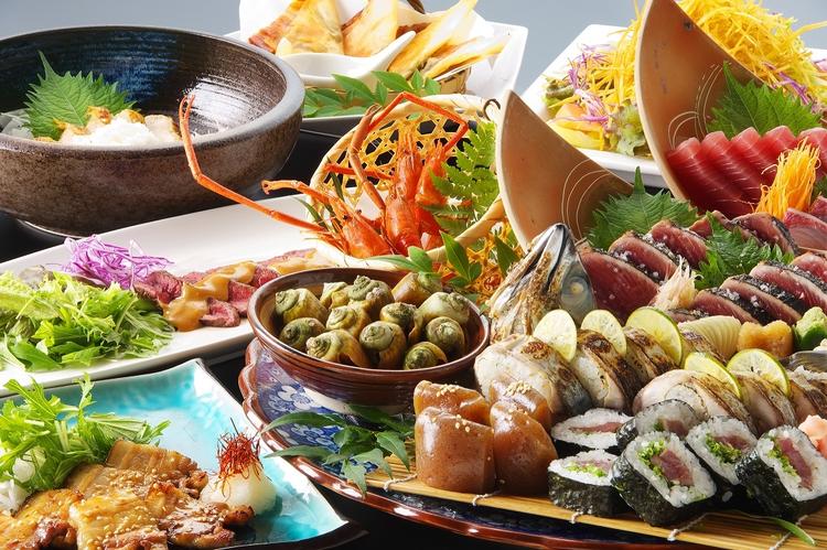 郷土料理の皿鉢料理