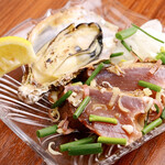鮮度抜群の牡蠣&カツオ!
