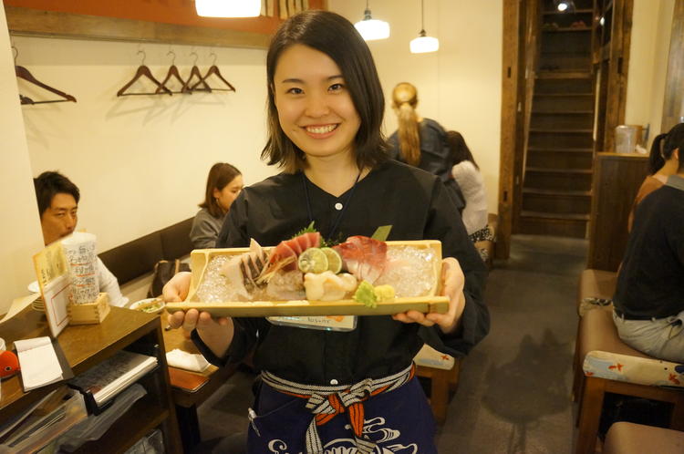 築地や函館漁港から毎日直送の魚たち