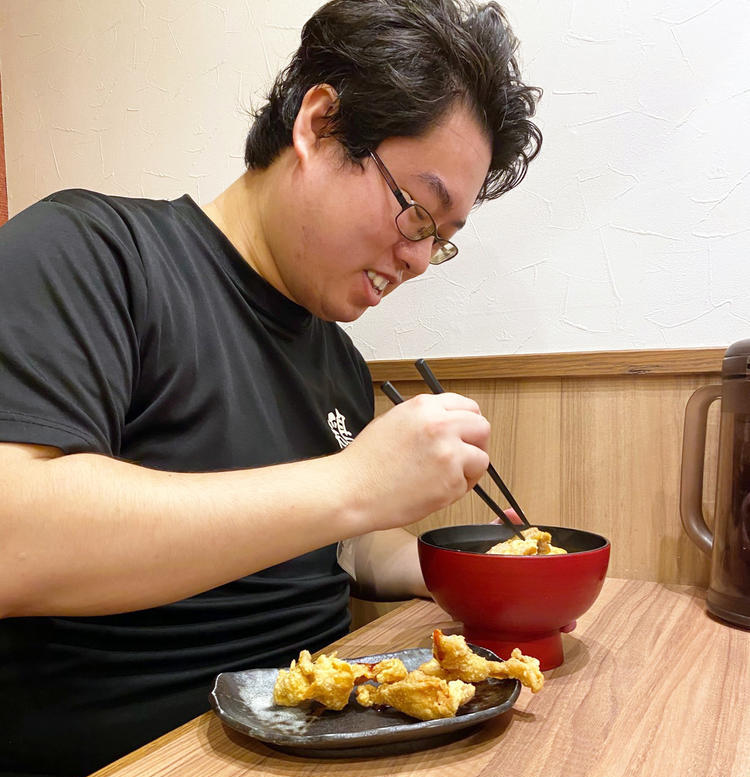 仕事の後のまかないがサイコー!!