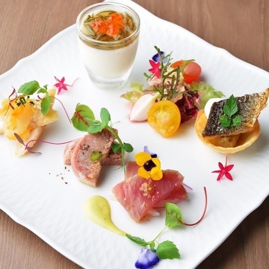 素材の良さ、旬の美味しさを活かしたお料理