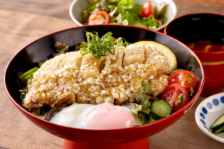大判揚げねぎ塩丼ぶり