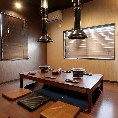 人気の完全個室(大人8名まで可能)