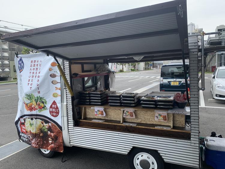 キッチンカーでオフィス向け販売もします