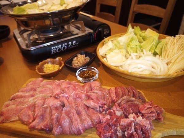 昨年始めた牛タンしゃぶしゃぶは早くも評判