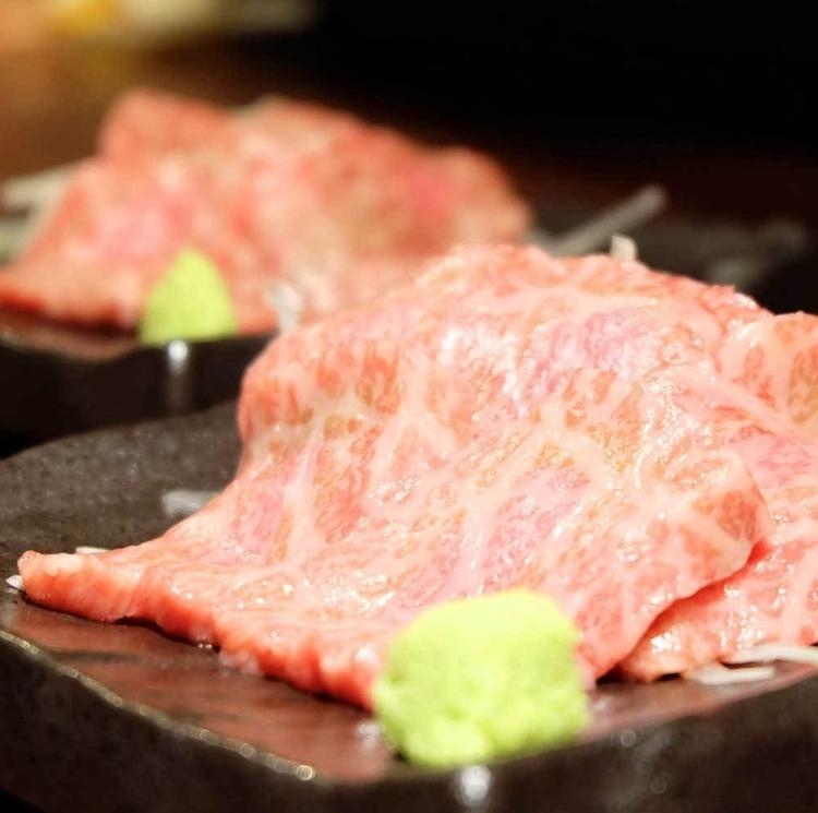 名物肉寿司(わさび×うに×トリュフ)