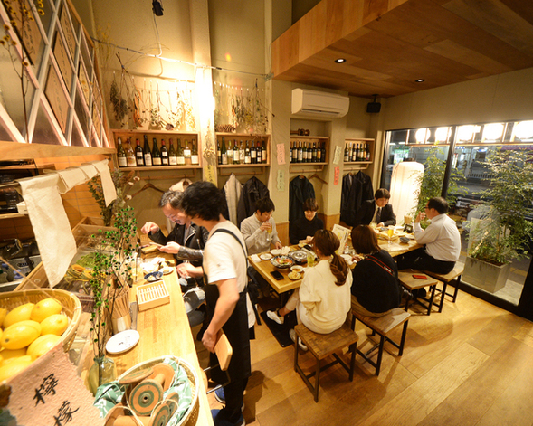 既存店の店内の様子