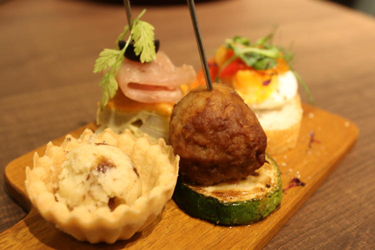 ワインに合う小さいお料理