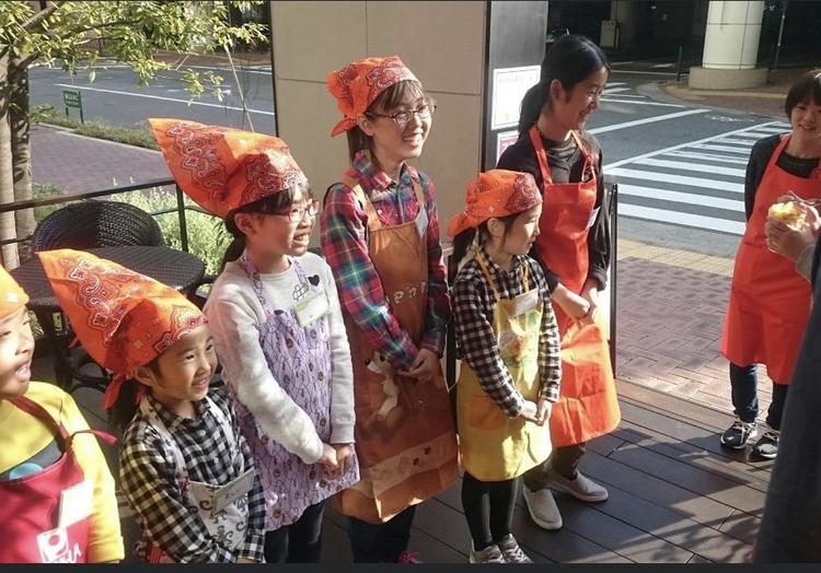 お店で 子供職業体験イベントを開催