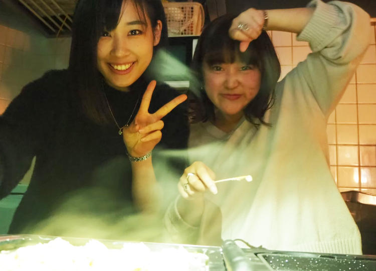 アルバイトさんとの交流も!