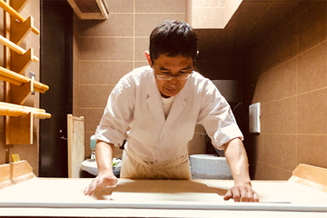 蕎麦打ち人・料理長 高橋信秀