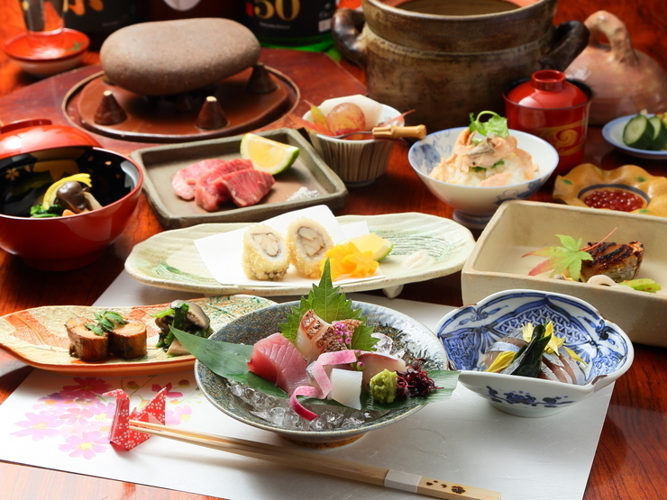 質の高い肉、旬の魚、みずみずしい野菜