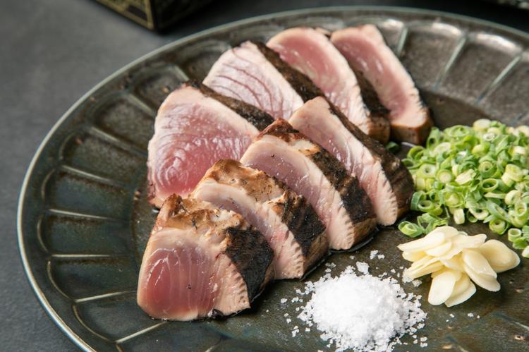 もう一つの名物「かつおの藁焼き」