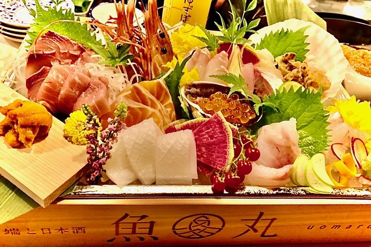 炉端と日本酒 魚丸