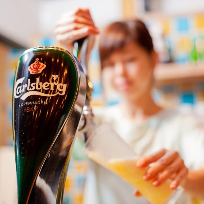 ソフトドリンクから各種お酒も大充実