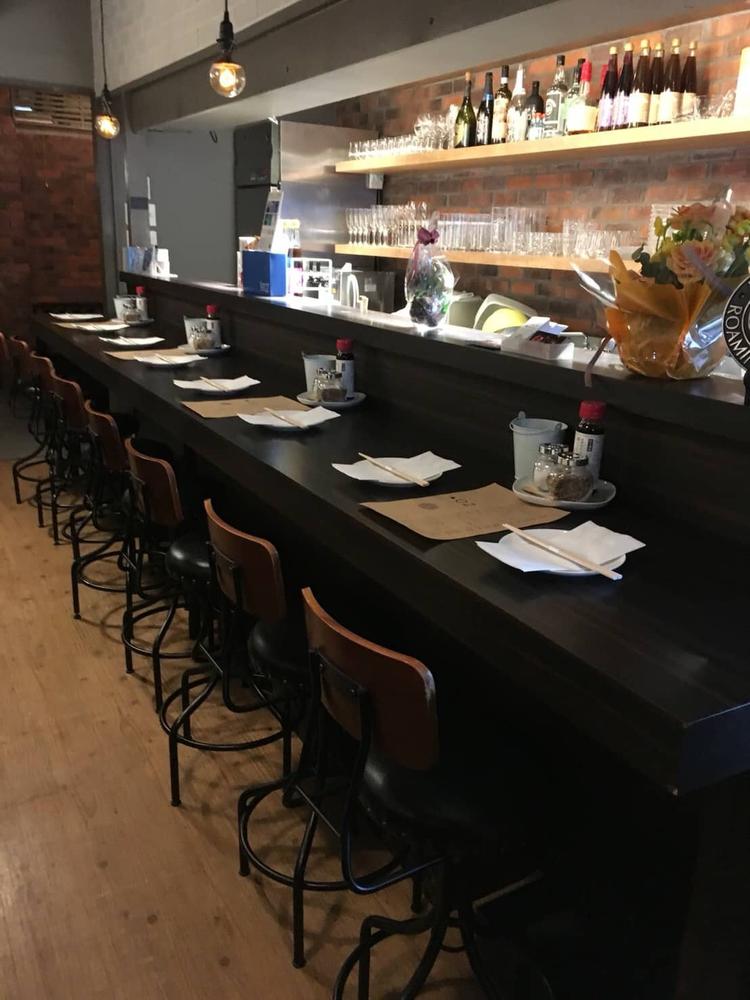 落ち着いた店内です