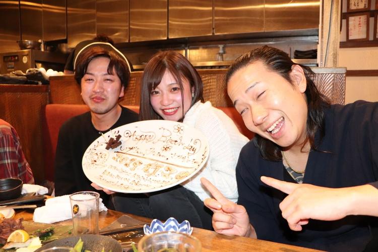 社レク最後の打ち上げで、サプライズ!号泣