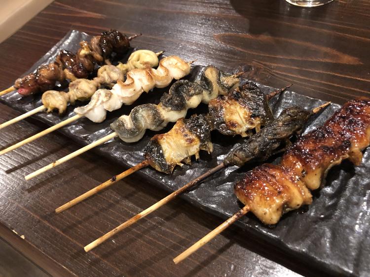 夜の名物!希少な鰻串!!!