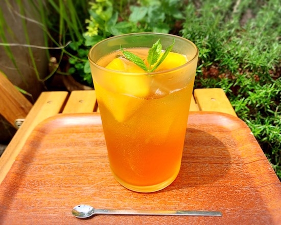 自家製コンブ茶
