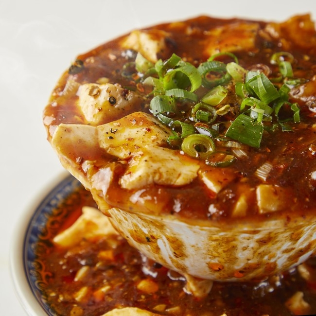 こぼれホルモン麻婆豆腐!