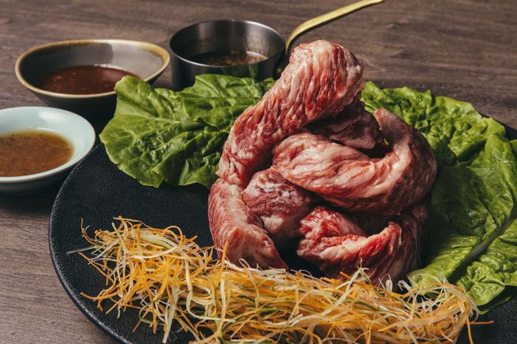 最高級のお肉を使用した一品