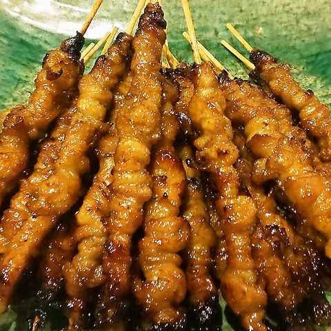名物!熟成鶏皮串!