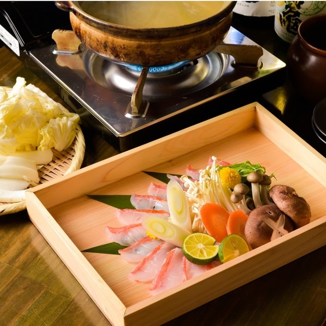 最高級の金目鯛のしゃぶしゃぶ☆贅沢な逸品