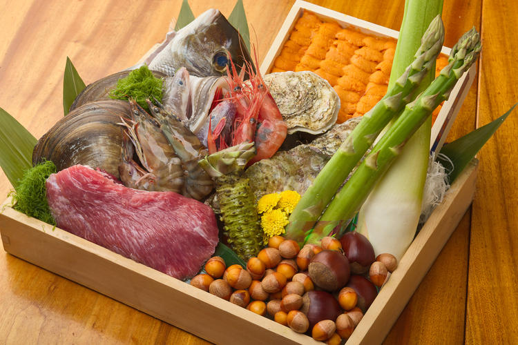 鮮度抜群の食材
