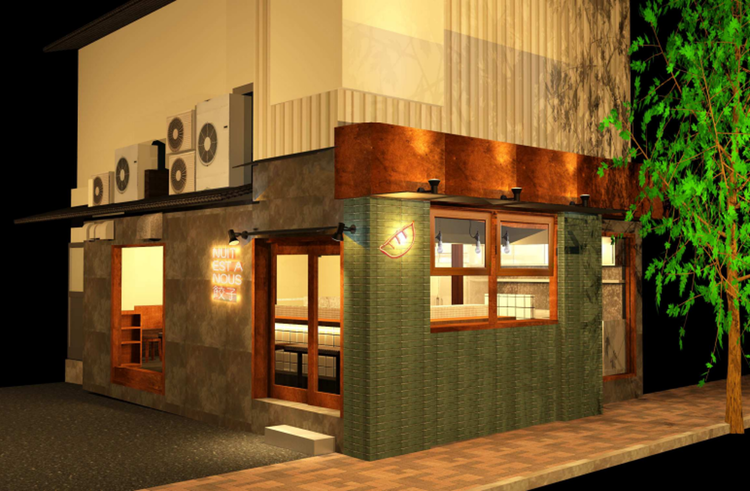 新店舗デザインイメージ・三軒茶屋《外観》