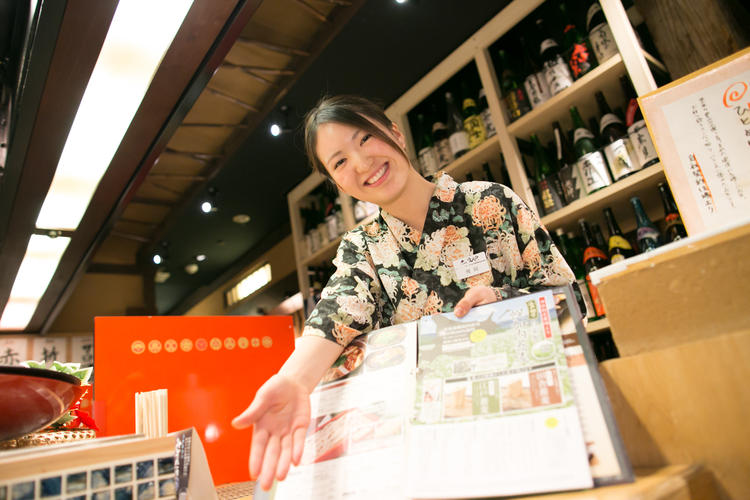 にぎやかなお店が好きな方募集中!