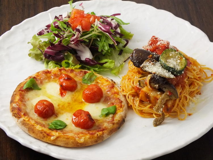 ランチメニュー(ピッツァ&パスタ)