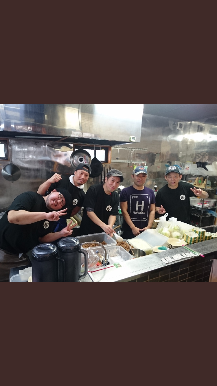 他の店主さんとコラボの様子