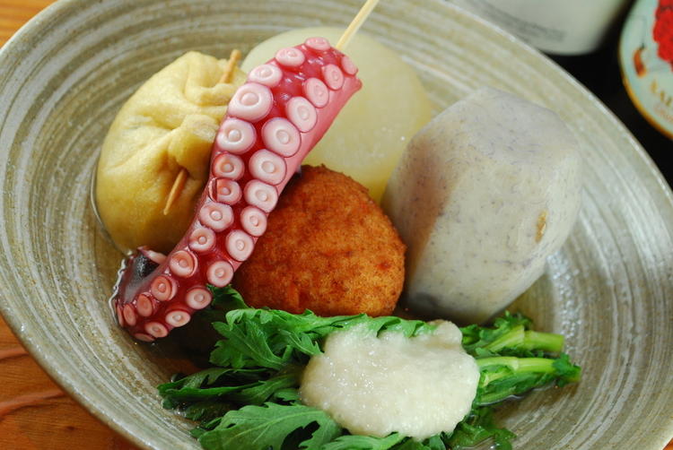 温かいおでんが大好評◎