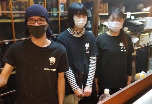 本店のスタッフ、20代が多いです