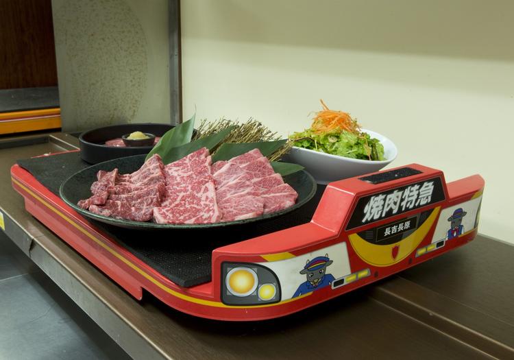 話題の焼き肉特急列車☆