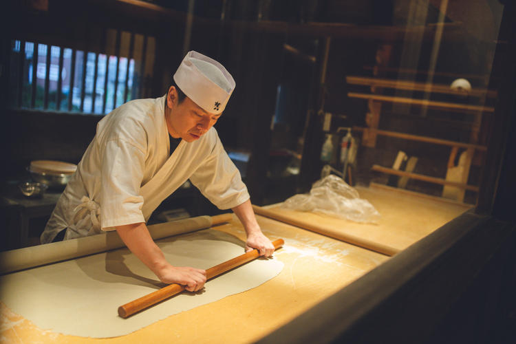 自慢の手打ち蕎麦!