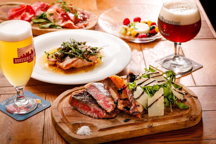 数十種類のビールに合わせたお料理