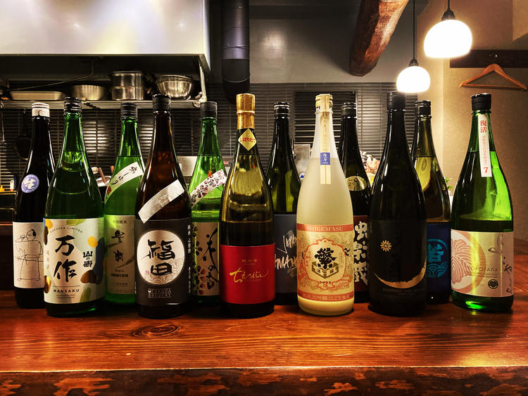 福岡から直送の日本酒