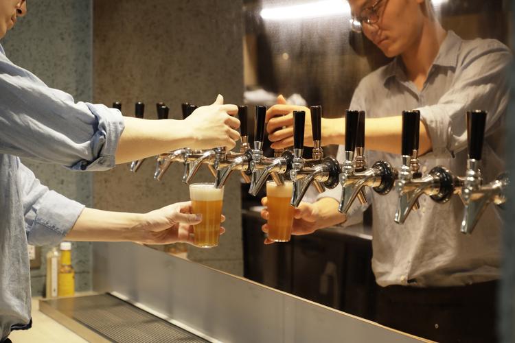 自慢のビールタップ!