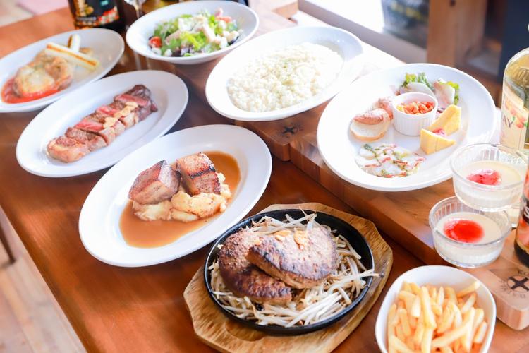 豊富なお肉料理メニューの数々