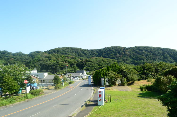 テラスから見える開放的な眺望