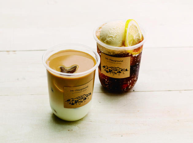 コーヒーやフロートなどカフェとしても◎
