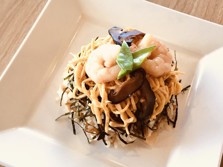 ひな祭りスペシャルちらし寿司は大好評!