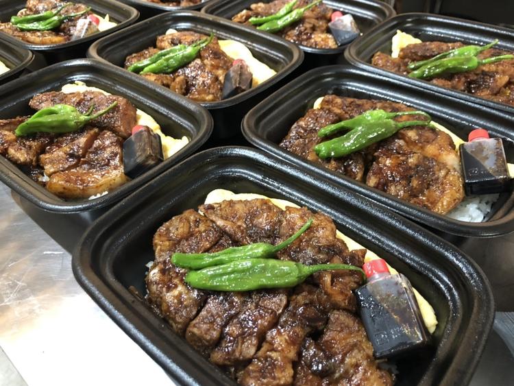 お弁当は3種類。