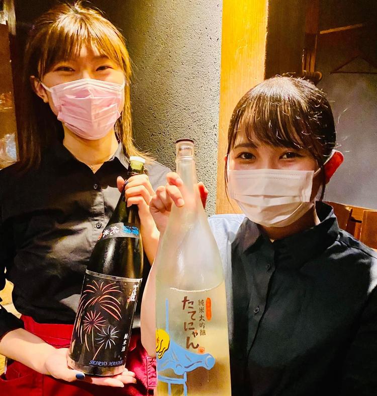 お料理に合うこだわりの日本酒も多数ご用意