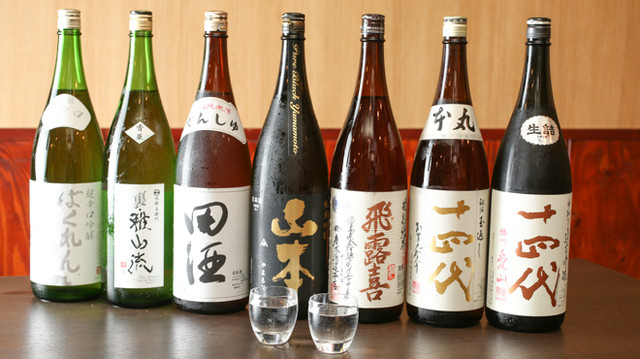 厳選した店長こだわりの地酒♪