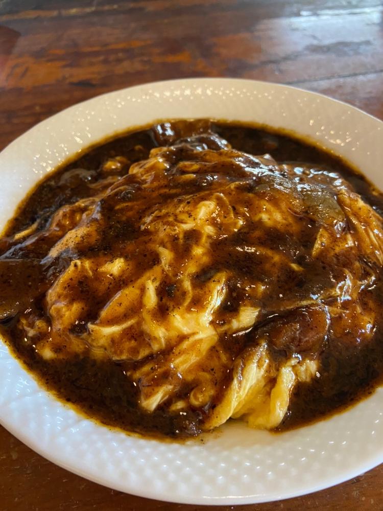 ランチの一番人気!オムライス