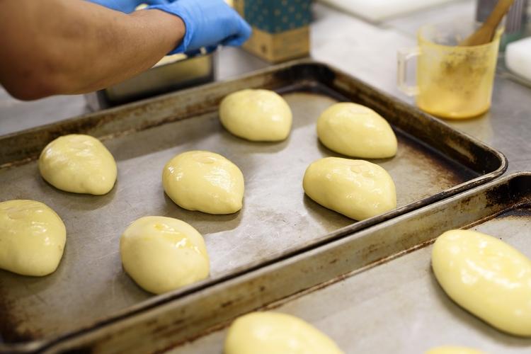スクラッチ製法で生地から手作り