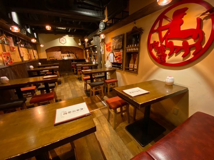 広々とした店内☆